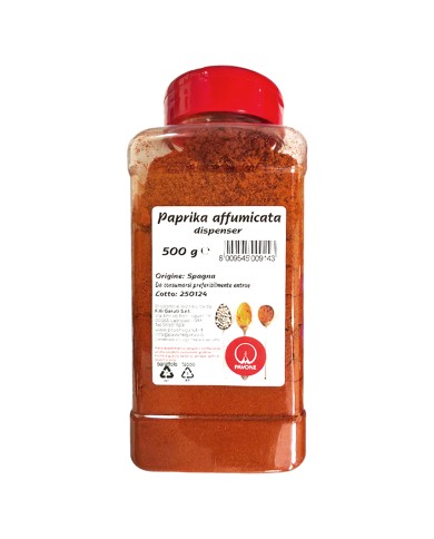 PAPRIKA AFFUMICATA PAVONE DISPENSER GR.500