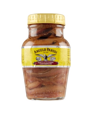 ANGELO PARODI KANTABRISCHEN SARDELLENFILETS GR.150
