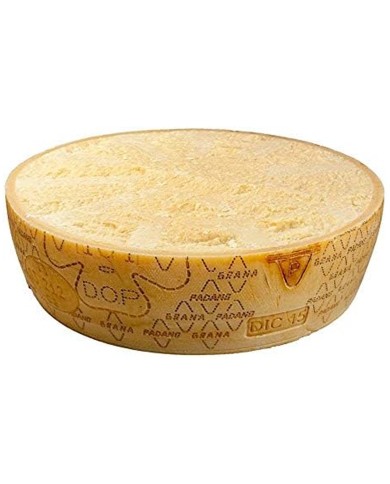 FATTORIE CREMONA GRANA PADANO DOP HALVE VORM CA. 18 kg