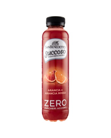 SAN BENEDETTO JUICY ZERO ORANGE ET ORANGE ROUGE 12 X 40 CL