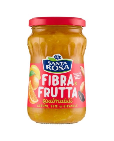 SANTA ROSA VEZEL- EN FRUITSPREAD CITRUS ZONNEBLOEMPITTEN GR.350