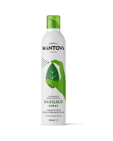 FRATELLI MANTOVA BASILICO SPRAY IN OLIO EVO ML.200