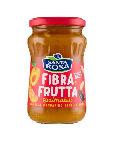 SANTA ROSA BALLASTSTOFF- UND FRUCHTAUFSTRICH APRIKOSEN-, MANDARINE- UND SONNENBLUMENKERNE GR.350