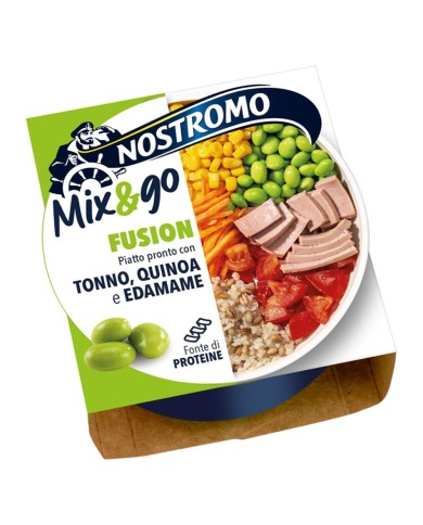 NOSTROMO MIX&GO FUSION TONNO QUINOA EDAMAME GR.190