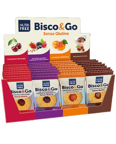 NUTRI FREE BISCO&GO ESPOSITORE 32 PEZZI GR.1280