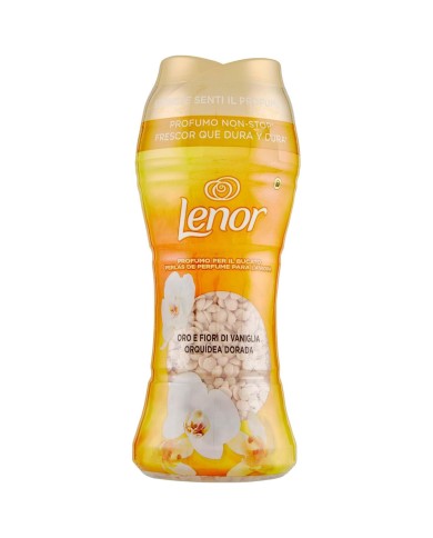 LENOR WEICHSPÜLER PERLEN GOLD UND VANILLEBLUMEN GR.195