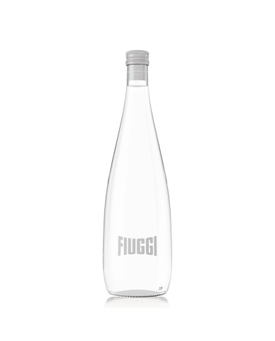AGUA NATURAL DE LUJO FIUGGI EN VIDRIO CL.75 X 12 BOTELLAS