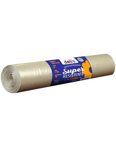 DOLIS AMBER GARBAGE BAGS 70X110 CM. X 8 PIECES