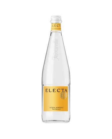FERRARELLE ELECTA NATURAL MINERAL WATER IN GLASS CL.75 X 12 BOTTLES