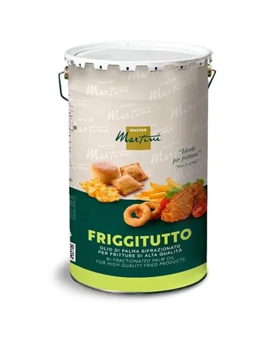 MASTER MARTINI OLIO DI PALMA BIFRAZIONATO FRIGGITUTTO LATTA LT.10