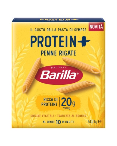 PÂTES PROTÉINÉES BARILLA + PENNE RIGATE GR.400