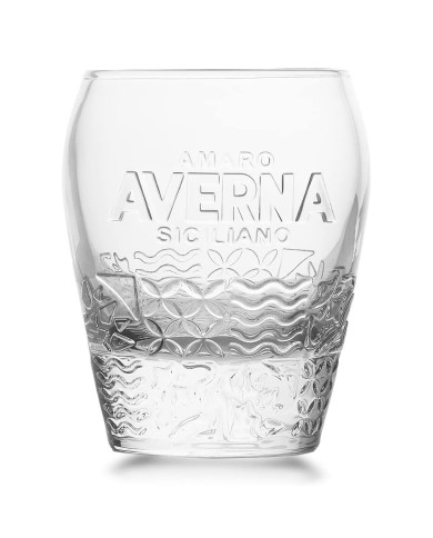SET MIT 6 BICCHIERI AMARO AVERNA SICILIAN CL 15,5