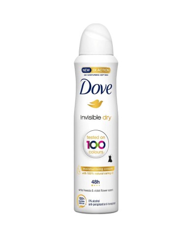 DOVE DÉODORANT SPRAY ADVANCE INVISIBLE Sec 150 ml