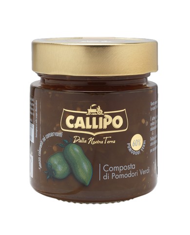 CALLIPO COMPOSTA POMODORI VERDI GR.650