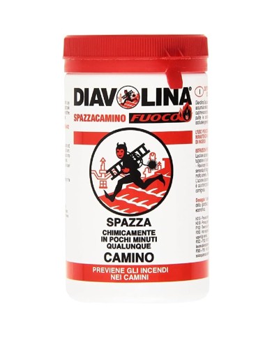 DIAVOLINA SPAZZACAMINO IN BARATTOLO GR.270
