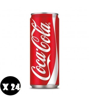 COCA COLA LATTINA SLEEK 24 X 33 CL