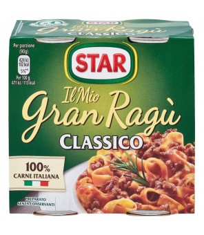 Star Ragù Classico 2 x 90 gr